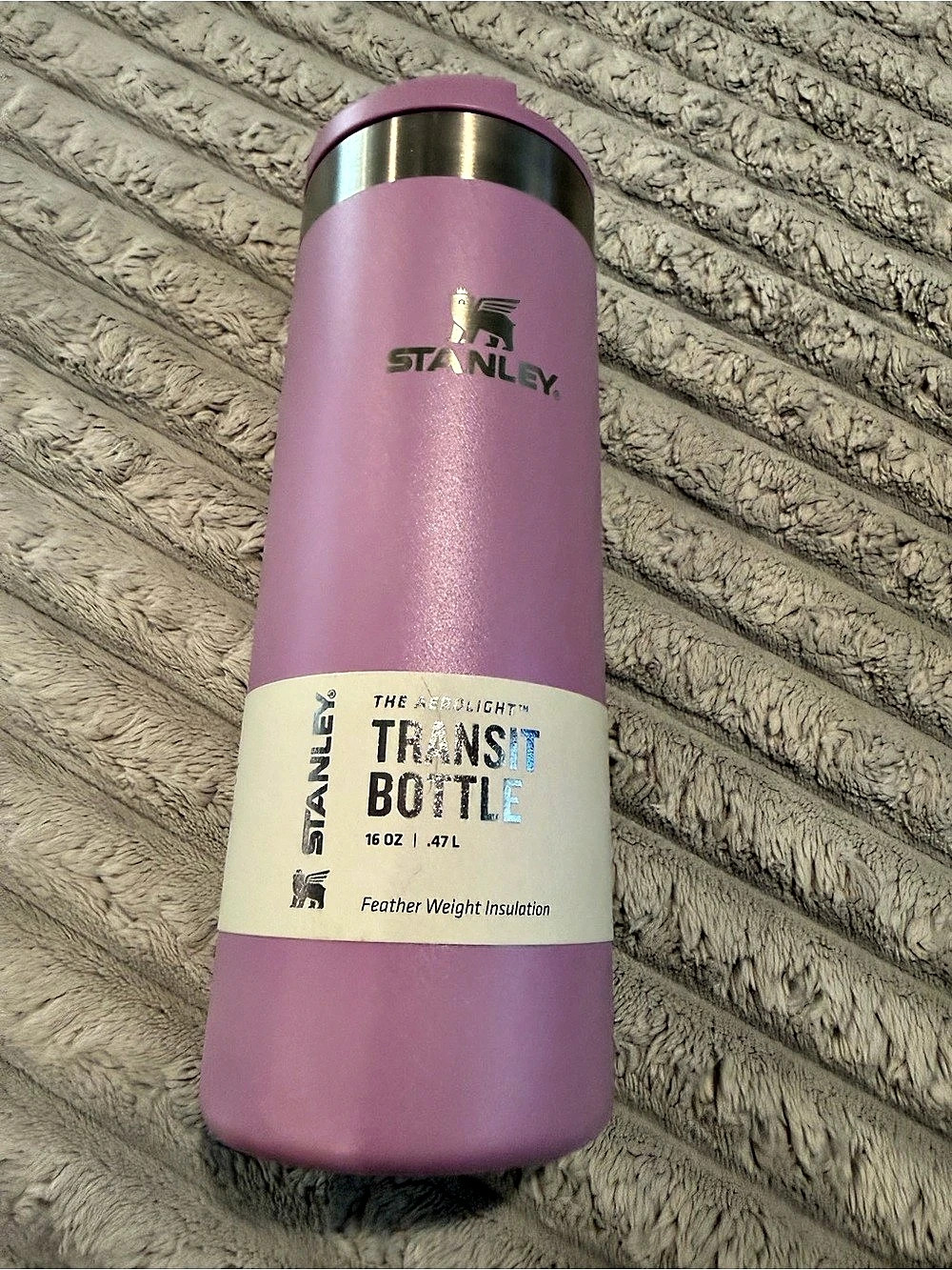Stanley AeroLight Transit Bottle 16 oz Pink